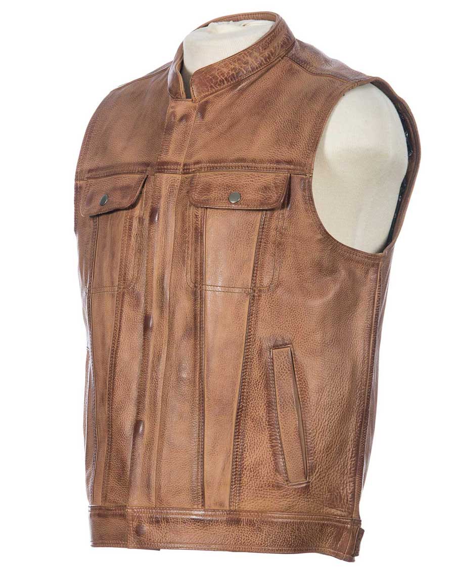 Leather Vest 
