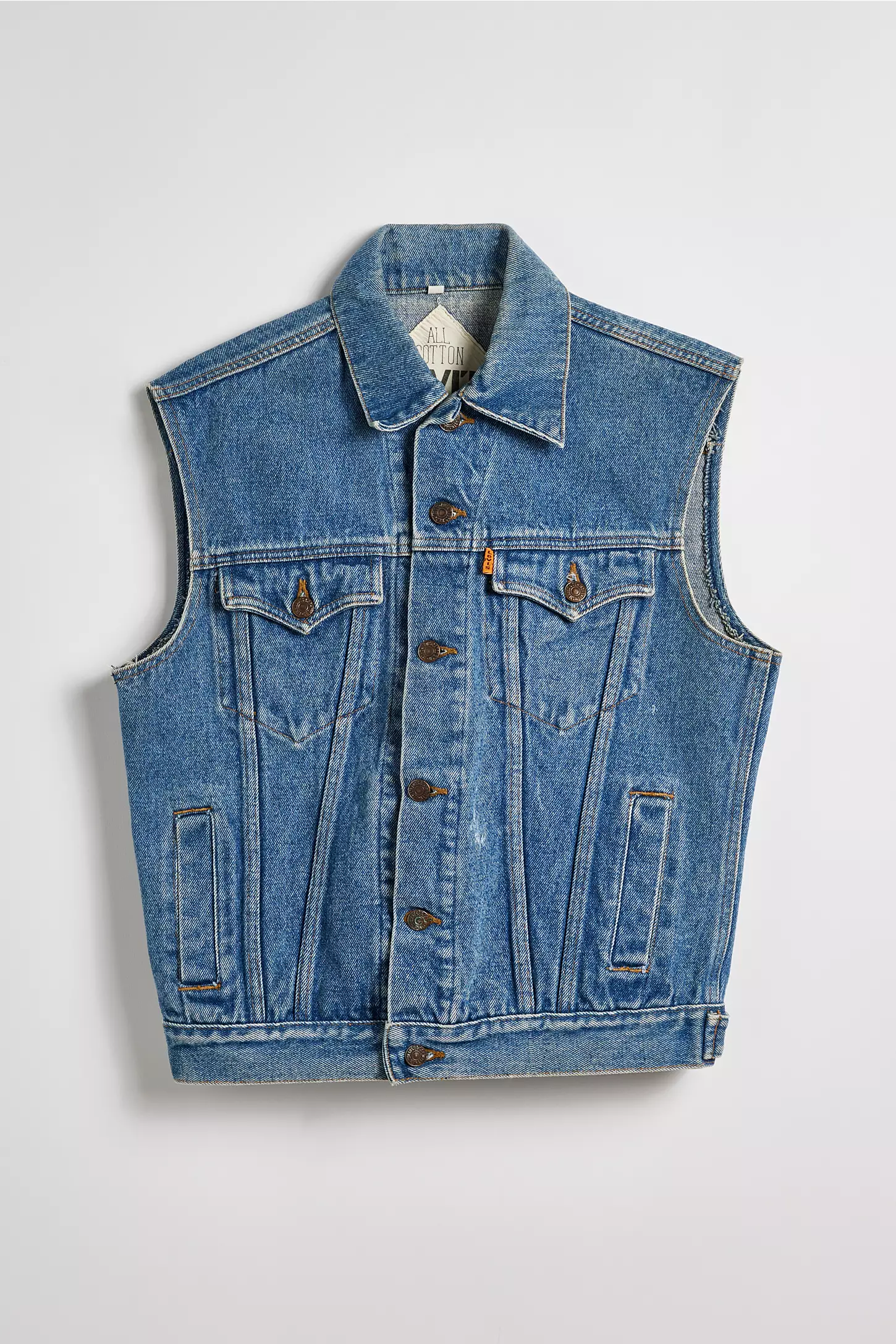 Denim Jeans Vest