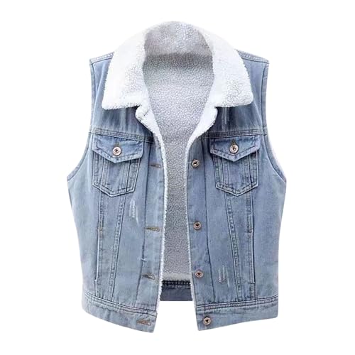 Denim Jeans Vest