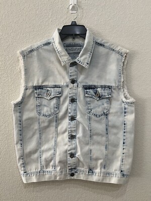 Denim Jeans Vest