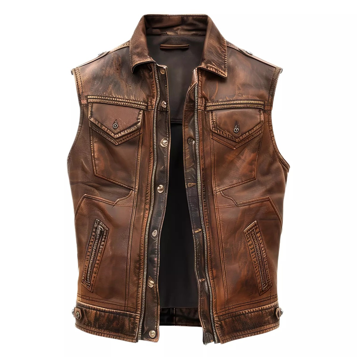 Leather Vest 