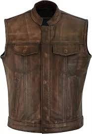 Leather Vest 