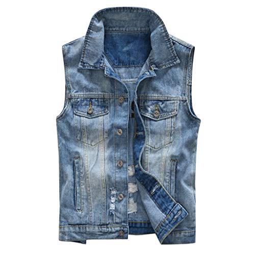 Denim Jeans Vest